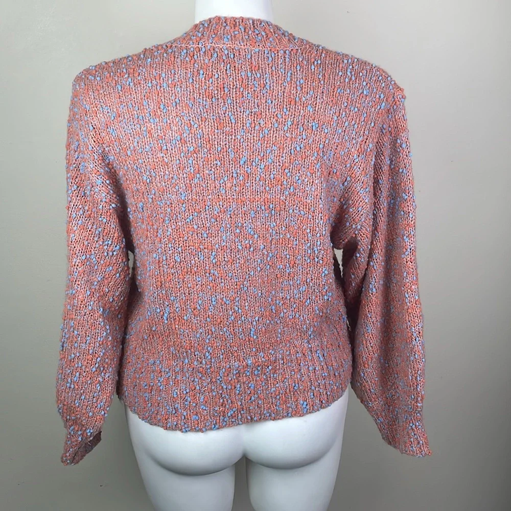Moon River Textured Sweater Popcorn Knit